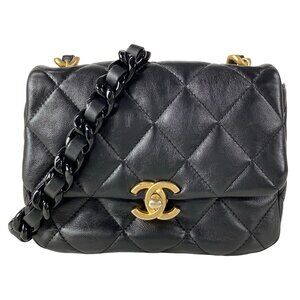 Chanel Mini Matelasse Shoulder Bag AS3205